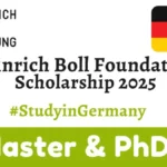 Heinrich Böll Foundation Scholarships 2025 in Germany – Fully Funded