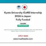 Kyoto University Internship in Japan 2026—Fully Funded Research Opportunity for International Students