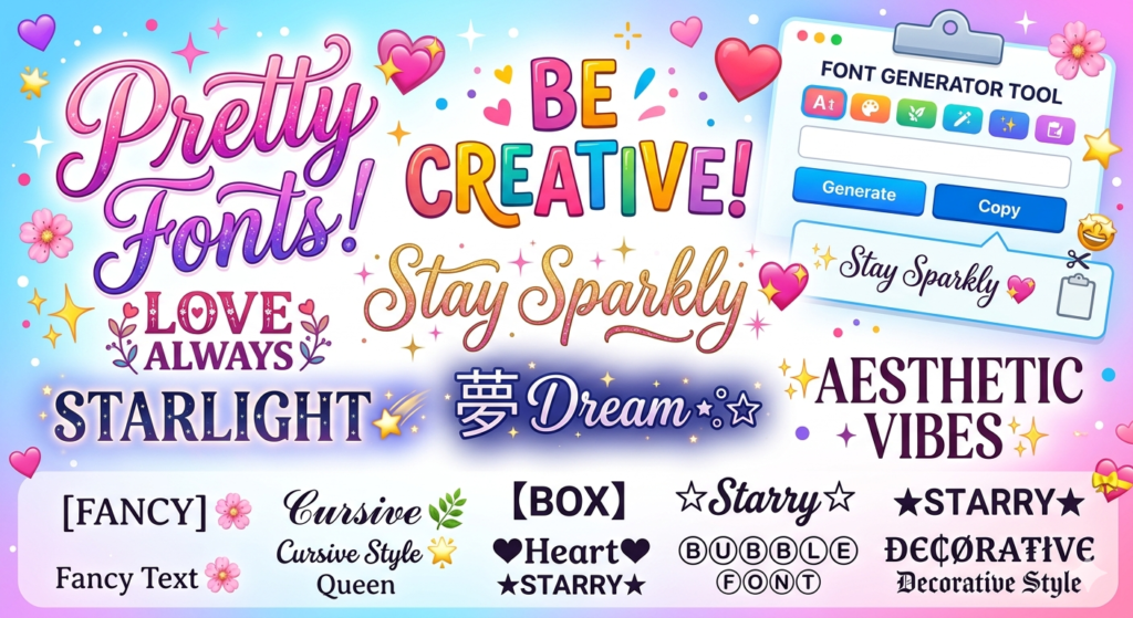 Pretty Font Style